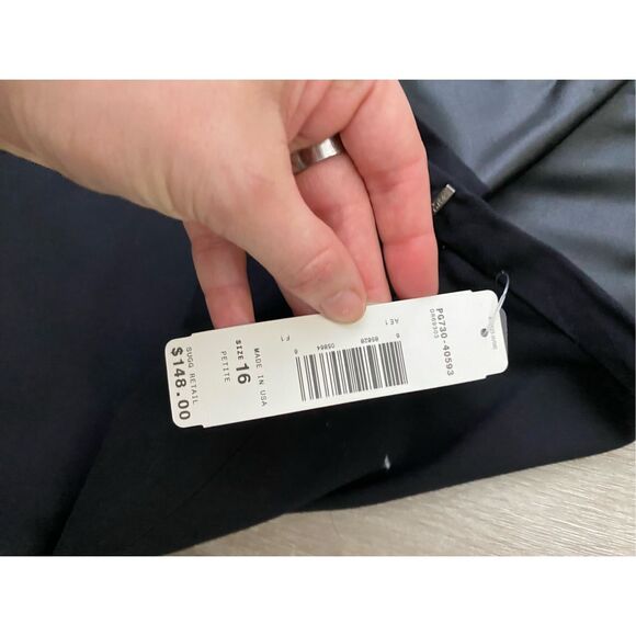 Pendleton NWT Black Pencil Skirt, Wool Blend Bottom, Size 16, MSRP $148 - Picture 4 of 8